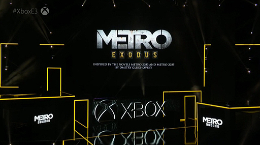  No.007Υͥ / E3 2017ϹѤˤMETRO EXODUSפȯɽ꡼2018ǯ