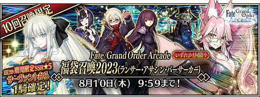  No.005Υͥ / Fate/Grand Order ArcadeסƯ5ǯǰڡ726鳫