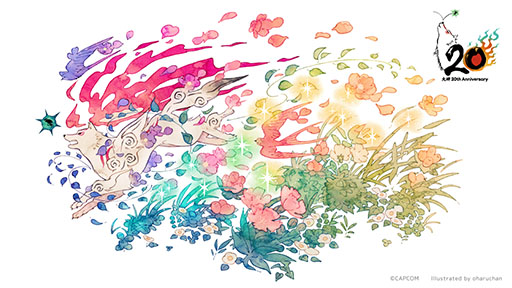 画像ギャラリー No.007のサムネイル画像 / 「大神」シリーズの20周年記念特設サイトが公開に。ディレクターを務めた神谷英樹氏からのメッセージやお祝い色紙などを掲載