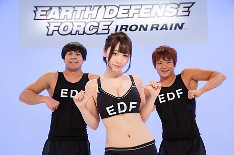 ȯ䤵EARTH DEFENSE FORCE: IRON RAINפTVCMϡ̱ͥۿ⥹