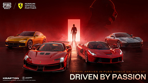 画像ギャラリー No.001のサムネイル画像 / 「PUBG MOBILE」，Ferrari RomaやLaFerrariなど4車種が登場するFerrariコラボを開始