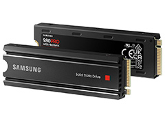 PS5対応ヒートシンクが付いたSamsung製SSD「SSD 980 PRO with Heatsink」が11月上旬に発売