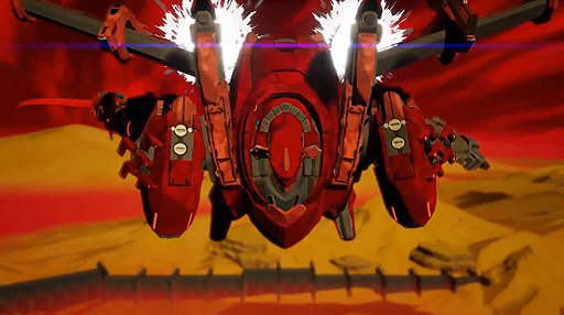 画像集 No.002のサムネイル画像 / ［E3 2019］Switch「DAEMON X MACHINA」は2019年9月13日発売。巨大な戦艦や“ヘビ”型の敵と戦うシーンも公開