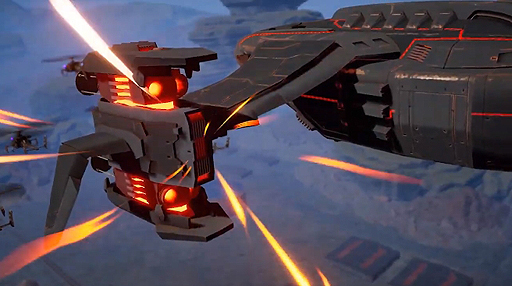 画像集 No.005のサムネイル画像 / ［E3 2019］Switch「DAEMON X MACHINA」は2019年9月13日発売。巨大な戦艦や“ヘビ”型の敵と戦うシーンも公開