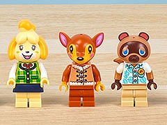 「レゴ どうぶつの森」，2024年3月1日に発売。「しずえさん、おうちにようこそ」ら合計5種類のセットをラインナップ