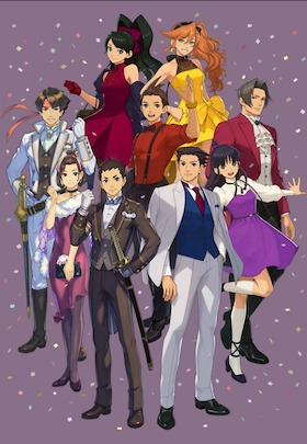 画像ギャラリー No.001のサムネイル画像 / 「逆転裁判」シリーズ25周年，記念ビジュアルを公開。「逆転裁判123 成歩堂セレクション」は世界500万本突破