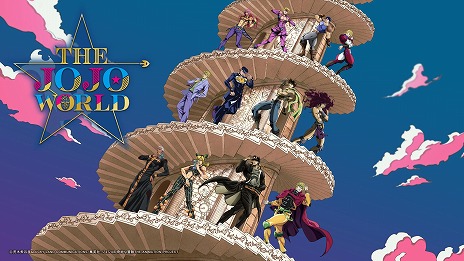 画像ギャラリー No.002のサムネイル画像 / 世界初ッ!「ジョジョの奇妙な冒険」の体験型公式ショップ「THE★JOJO WORLD」2025年夏に渋谷でオープン。イラスト第1弾「螺旋階段」公開