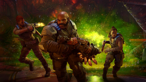 画像集 No.004のサムネイル画像 / ［E3 2019］「Gears 5」の新たな協力モード「Escape」をプレイ。仲間のスキルを生かした連携で死地からの生還を目指す
