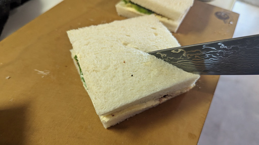 画像集 No.008のサムネイル画像 / 「CROSS†CHANNEL」20周年。冬子が思わず食べてしまった「サンドイッチ」を作る。俺のコラボカフェ：Menu 056