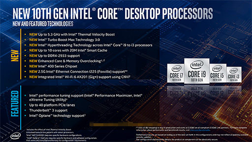 IntelοCPUCore i9-10900KCore i7-10700Core i5-10600Kץӥ塼Comet Lake-SΥǽRyzen 3000ĶΤ