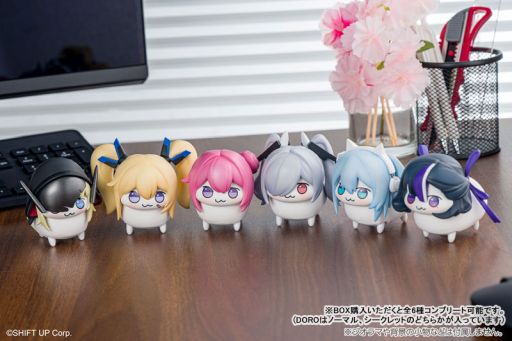 画像ギャラリー No.001のサムネイル画像 / 「勝利の女神:NIKKE」の電動で走るトレーディングフィギュアが6月に発売。ラインナップはDOROやCINDOROなどのDORO軍団,全6種類