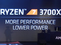 AMD，次世代CPUアーキテクチャ「Zen2」を採用するRyzen 7 3000ファミリーを発表