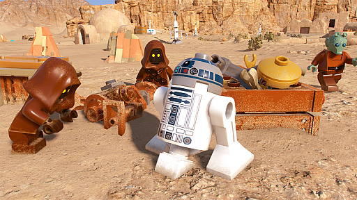 画像集 No.006のサムネイル画像 / ［E3 2019］Xウイングにも乗れる。レゴになったスター・ウォーズのキャラクターが活躍する「LEGO Star Wars: The Skywalker Saga」