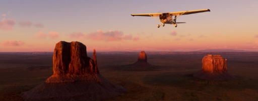 「Microsoft Flight Simulator」の無料アップデート第2弾「World Update II: USA」の配信がスタート。アメリカの広大な自然風景がさらにリアルに