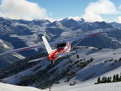 「Microsoft Flight Simulator」が天候に関するアップデートを実施。氷雪のリアルタイム表現が可能に