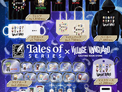 ヴィレッジヴァンガード，「テイルズ オブ」シリーズとのコラボグッズを5月30日より受注販売。Tota氏描き下ろしイラストがデザインに