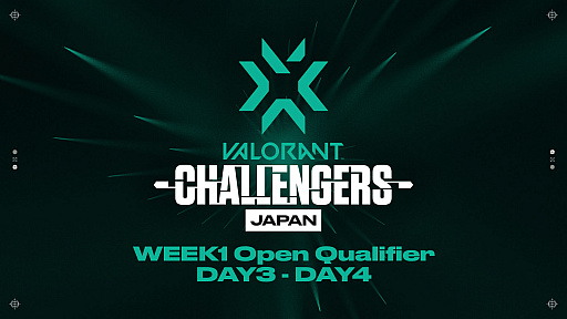 画像集#001のサムネイル/「2022 VALORANT Champions Tour Challengers Japan」，WEEK1 Open Qualifier DAY3 - DAY4は5月14日と15日に開催