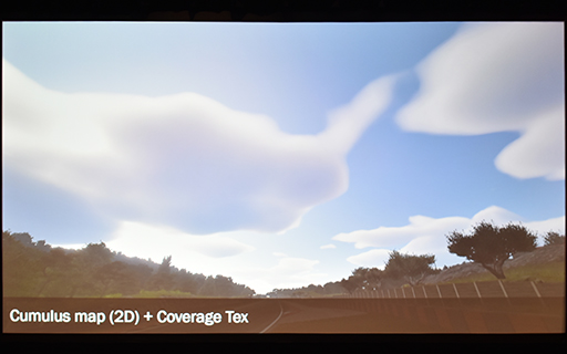 画像集 No.011のサムネイル画像 / ［GDC 2023］「グランツーリスモ7」でリアルな雲を表現したリアルタイム雲生成の秘密
