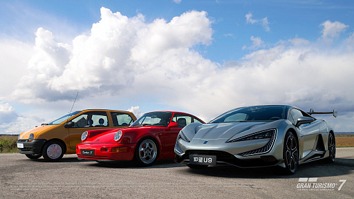 画像ギャラリー No.001のサムネイル画像 / 「グランツーリスモ7」，ポルシェ 911 Turbo S Leichtbau（964），ルノー トゥインゴ，仰望 U9が登場。パワーパックチャレンジもスタート