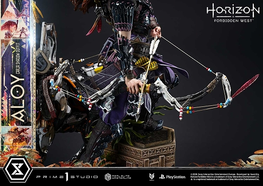 画像ギャラリー No.007のサムネイル画像 / 「Horizon Forbidden West」のアーロイを1/3スケールで立体化。プライム1スタジオ，「アーロイ カージャ・シャドウ DX ボーナス版」を発表