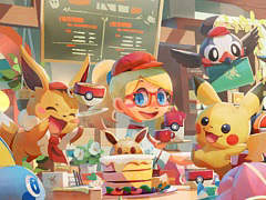 ポケモンたちとカフェを経営するパズルゲーム「Pokémon Café Mix」のリリース日が6月24日に決定。オープニング映像が公開