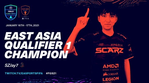 #001Υͥ/SCARZJay꤬FIFA21 Global Series East Asia Qualifierפͥ꡼3ã