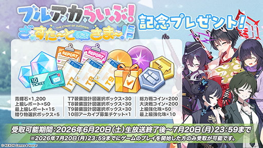 画像ギャラリー No.064のサムネイル画像 / 「ブルーアーカイブ」に水着姿のキサキ，シュンが6月24日に登場。新イベント「嵐過天晴」の詳細も明らかに