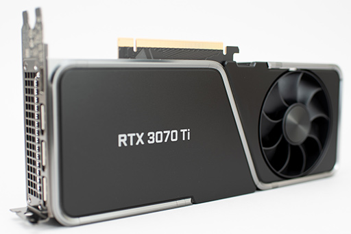 画像集#002のサムネイル/「GeForce RTX 3070 Ti Founders Edition」レビュー。シェーダ増強とGDDR6X採用でRTX 3070を1割程度上回るが消費電力も大きい