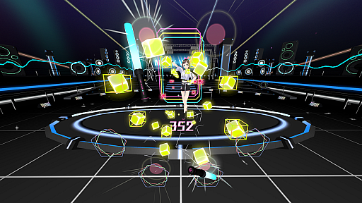 画像集 No.003のサムネイル画像 / VRリズムゲーム「Kizuna AI - Touch the Beat!」がグローバル配信が本日スタート