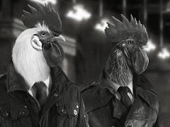 「Chicken Police」のSteam版が11月6日に配信開始。ニワトリ刑事の名コンビが怪事件に挑むハードボイルドなアドベンチャーゲーム
