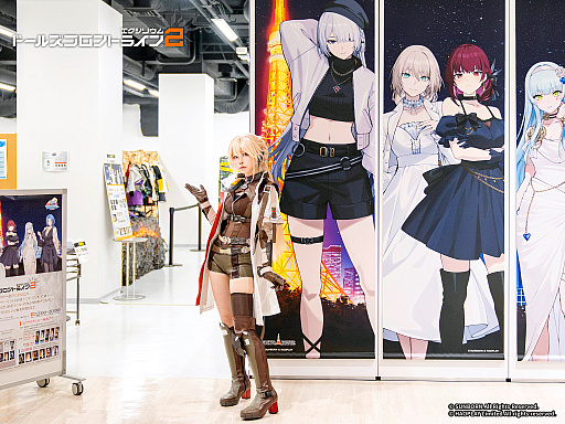 画像ギャラリー No.002のサムネイル画像 / 指揮官，東京タワーで人形たちが迷子だ！　「ドールズフロントライン2：エクシリウム」1.5周年記念「サマーフロント in 東京タワー」現地レポート