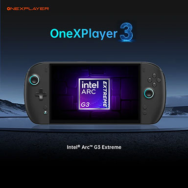 画像ギャラリー No.001のサムネイル画像 / 「Intel Arc G3 Extreme」を採用する携帯型ゲームPC「OneXPlayer 3」の概要が公開に