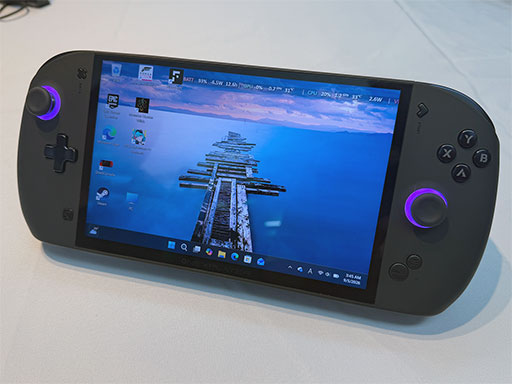 画像ギャラリー No.001のサムネイル画像 / Intel Arc G3 Extreme搭載の携帯型ゲームPC「OneXFly APEX Air」が9月11日に国内発売