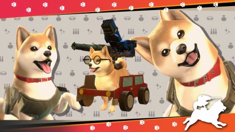 画像集 No.008のサムネイル画像 / 戦闘犬ポチが主人公のシューティングACT「メタルドッグス」，Steam版を正式リリース。ハードコアモードを追加