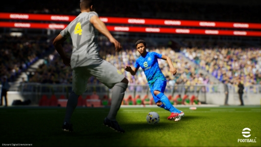 画像集#003のサムネイル/KONAMIの新作サッカーゲーム「eFootball」のゲームプレイトレイラーが公開に。より現実的な“駆け引き”が楽しめる操作性やシステムの進化点などを紹介
