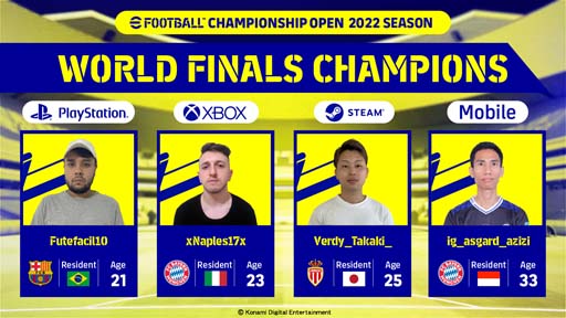 eFootball Championship Open 2022 SteamפͥԤϡVerdy Takaki