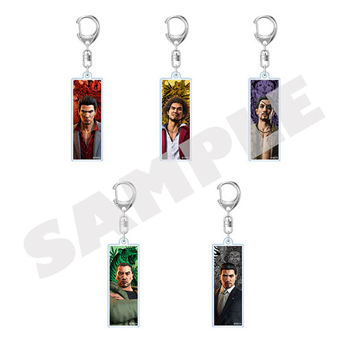 画像ギャラリー No.002のサムネイル画像 / 新宿・歌舞伎町の「龍が如く」グッズ自動販売機で,スクエアキーホルダーなどの新グッズが4月27日に登場