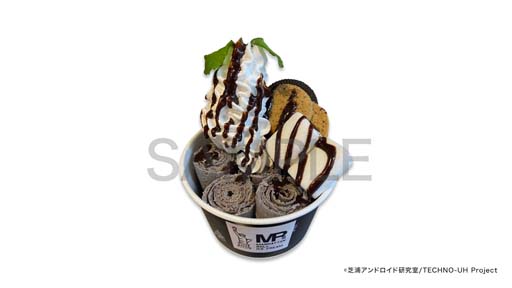 画像集#004のサムネイル/「テクノロイド」×「マンハッタンロールアイスクリーム」コラボ限定メニューを公開