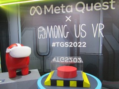 ［TGS2022］“Meta Quest 2”ブースレポート。「Among Us VR」一色に染まったブースでは，クルーたちと写真を撮れるフォトスポットも