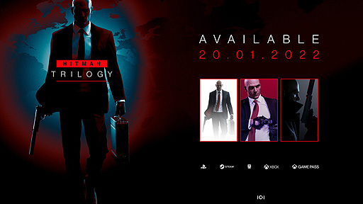画像集#002のサムネイル/「HITMAN Trilogy」を1月20日にリリースするとIO Interactiveが海外向けに発表。Xbox/PC Game Passにも対応するリブート版三部作パック