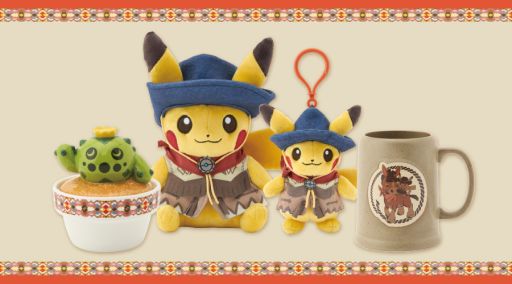 画像ギャラリー No.003のサムネイル画像 / ピカチュウがドロバンコに乗り,砂漠を駆け巡る「Run Run ! Desert」のグッズが発売決定。ウエスタンハットやシャツは2サイズ展開