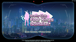 Pretty Girls FourKings Solitaire