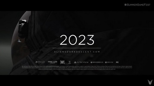 画像集#007のサムネイル/映画“エイリアン”シリーズを題材にした新作「Aliens: Dark Descent」が2023年に登場。見下ろし型視点の“Squad-based Action”
