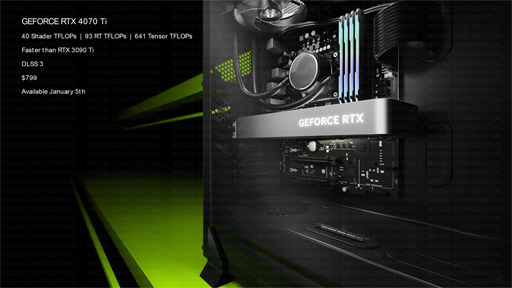 画像集 No.010のサムネイル画像 / いわく付きのGPUが「GeForce RTX 4070 Ti」として登場。自動車用GeForce NOWなども発表となったNVIDIAイベントレポート
