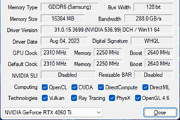 画像集 No.005のサムネイル画像 / GeForce RTX 4060 Ti/4060 vs Radeon RX 7600。2023年に買うミドルクラスGPUはどれがお勧めなのか［レビュー］