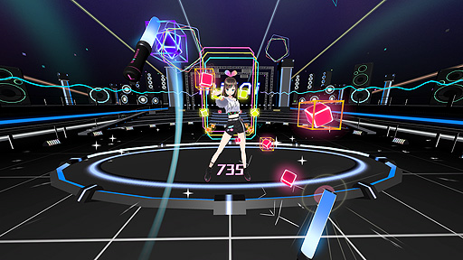 画像集 No.003のサムネイル画像 / リズムゲーム「Kizuna AI - Touch the Beat!」，PS5版とPS4版を2023年初頭発売へ。PS VR2/PS VR対応で，“nonVRモード”も搭載