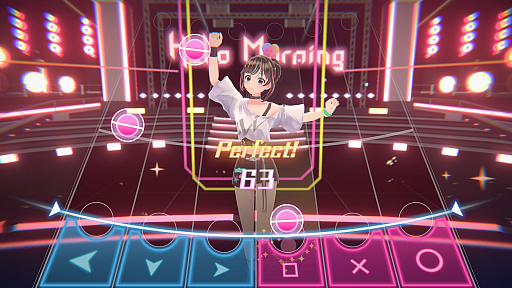 画像集 No.003のサムネイル画像 / PS VR2があってもなくても楽しめる！PS5版「Kizuna AI - Touch the Beat!」が配信中。キズナアイと一緒に遊べるリズムゲーム