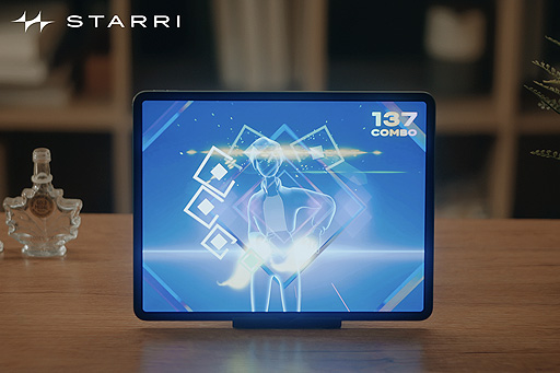 画像ギャラリー No.003のサムネイル画像 / 没入型音楽リズムゲーム「Starri」（iOS/Android）配信開始。VRスタイルの音楽モーションゲームをあらゆるデバイスで楽しめる