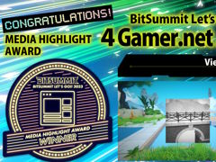 4Gamerが選んだメディアパートナー賞は「Viewfinder」。「BitSummit Let’s Go!!」のアワード受賞作を発表