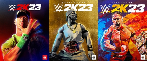 画像集 No.001のサムネイル画像 / シリーズ最新作「WWE 2K23」，3月17日に発売決定。ジョン・シナ選手をフィーチャーしたモード“2K ショーケース”など新要素を実装